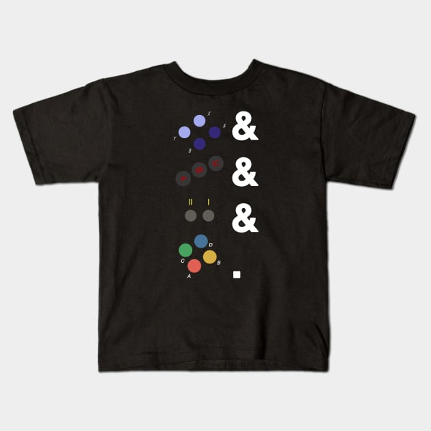 16-Bit Tribute Kids T-Shirt by CCDesign